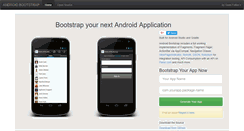 Desktop Screenshot of androidbootstrap.com