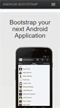 Mobile Screenshot of androidbootstrap.com